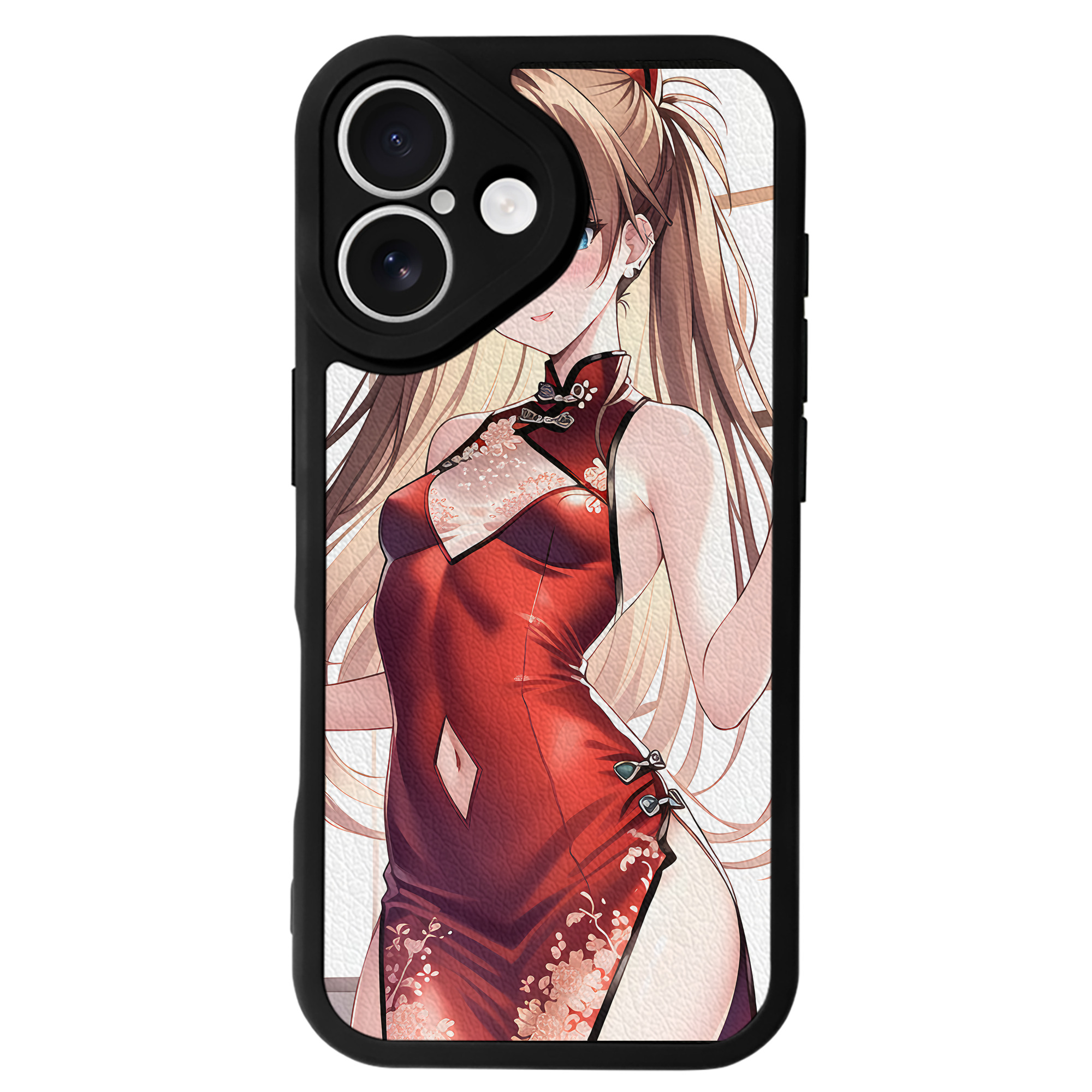 （画像用） EVA 新世紀エヴァンゲリオン 【iPhone 16シリーズ対応】シリコンスマホケース（レザー調） 材質：シリコン